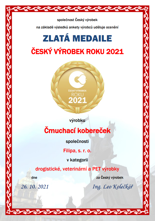 ČESKÝ VÝROBEK ROKU 2021